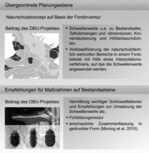 Abb. 1: Das DBU-Bergmischwaldprojekt liefert auf zwei Ebenen naturschutzfachliche Instrumente und Handlungsempfehlungen.