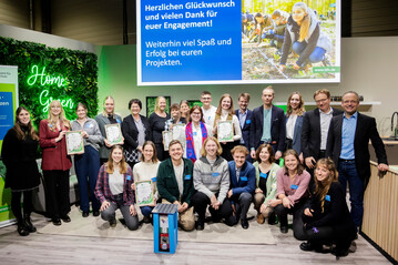 Verleihung des Deutschen Jugend-Naturschutzpreises auf der Internationalen Grnen Woche in Berlin durch das Bundesamt fr Naturschutz