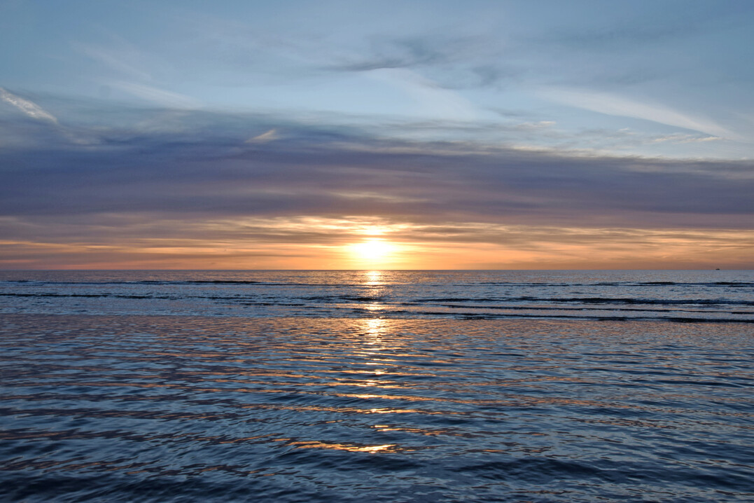 Sonnenuntergang am Meer