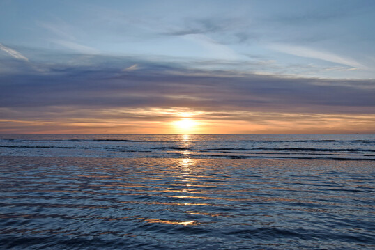 Sonnenuntergang am Meer