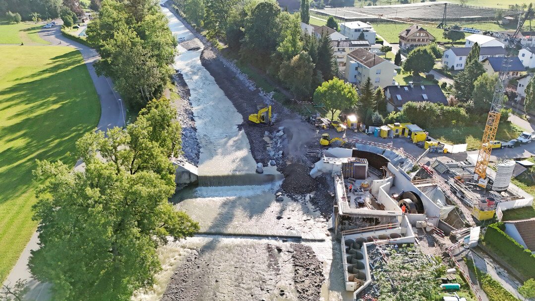 Umbau der Mllerschwelle