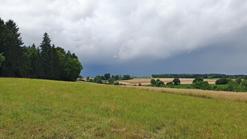 Kulturlandschaft im Heckengu