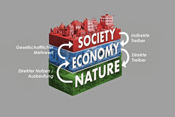 Das neue Modell nachhaltiger Entwicklung: Natur, Wirtschaft und Gesellschaft inklusive R�ckkopplungsschleifen