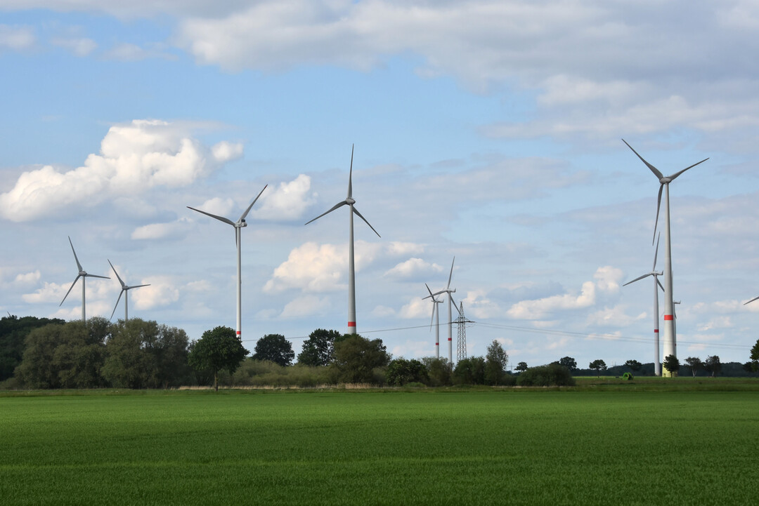 Windenergieanlagen bei Arpke in Niedersachsen