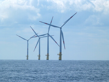 Offshore-Windpark in der Nordsee