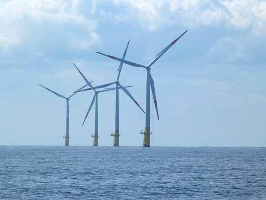 Offshore-Windpark in der Nordsee