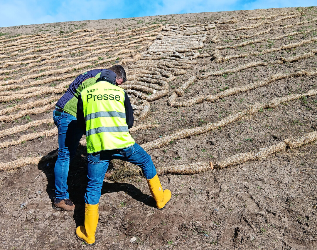 Pressetermin am Darmstädter Kreuz