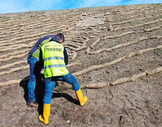 Pressetermin am Darmst�dter Kreuz