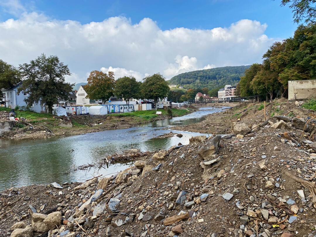Bad Neuenahr-Ahrweiler nach dem schweren Hochwasser 2021