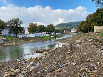 Bad Neuenahr-Ahrweiler nach dem schweren Hochwasser 2021