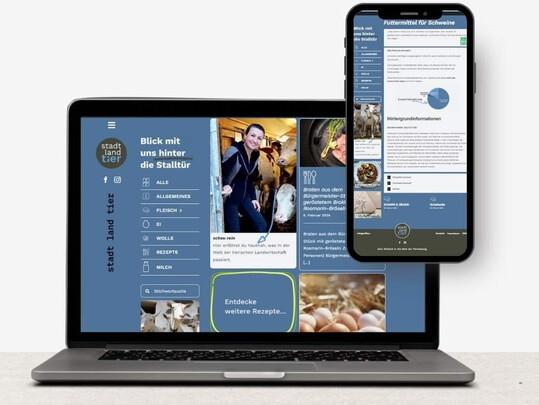 Die Plattform StadtLandTier präsentiert Informationen über die Nutztierhaltung in Österreich auf der neuen Website.