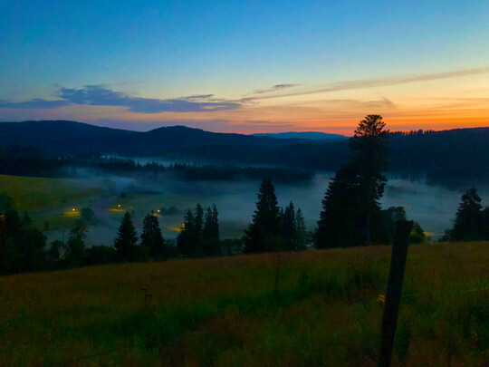 Morgendmmerung im Brental