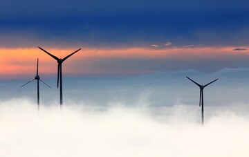  Windrder gehren vielerorts bereits zum Landschaftsbild. 