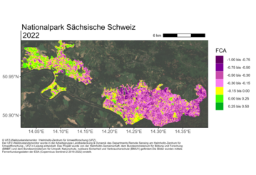 Waldzustandsmonitor am Beispiel der Schsischen Schweiz