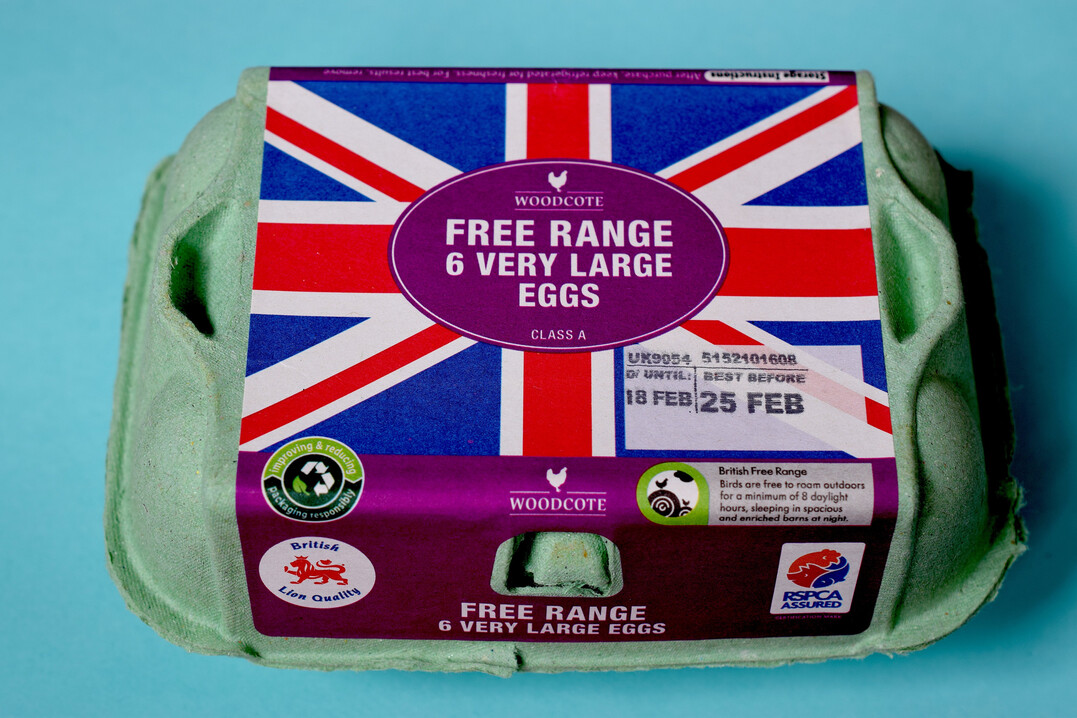 Lidl GB will zukünftig in allen Filialen ausschließlich britische Freilandeier anbieten.