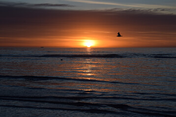 Sonnenuntergang am Meer