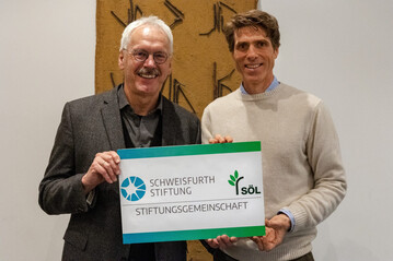 Dr. Uli Zerger (links) mit seinem Nachfolger Dr. Niels Kohlschtter