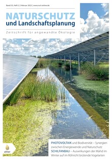 Cover Naturschutz und Landschaftsplanung 02/2023
