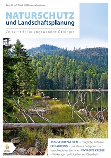 Cover Naturschutz und Landschaftsplanung 07/2023