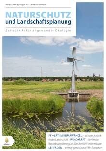 Cover Naturschutz und Landschaftsplanung 8/2023