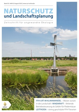 Cover Naturschutz und Landschaftsplanung 8/2023
