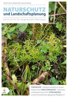 Cover Naturschutz und Landschaftsplanung 10/2023