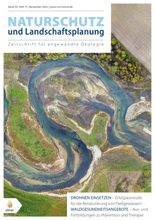Cover Naturschutz und Landschaftsplanung 11/2023