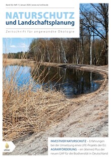 Cover Naturschutz und Landschaftsplanung 1/2024