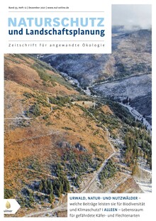 Cover Naturschutz und Landschaftsplanung 12/2021