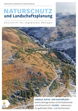 Cover Naturschutz und Landschaftsplanung 12/2021