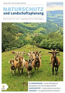 Cover Naturschutz und Landschaftsplanung 06/2022