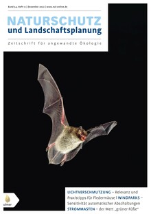 Cover Naturschutz und Landschaftsplanung 12/2022