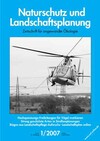 Cover Naturschutz und Landschaftsplanung 01/2007