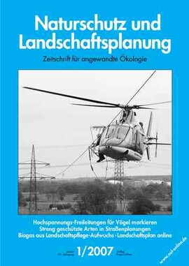 Cover Naturschutz und Landschaftsplanung 01/2007