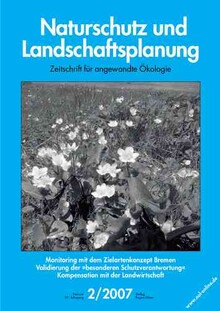 Cover Naturschutz und Landschaftsplanung 02/2007