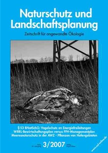 Cover Naturschutz und Landschaftsplanung 03/2007