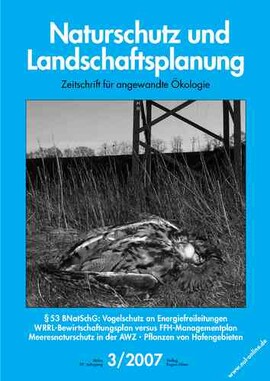 Cover Naturschutz und Landschaftsplanung 03/2007