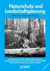 Cover Naturschutz und Landschaftsplanung 06/2007