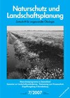 Cover Naturschutz und Landschaftsplanung 07/2007