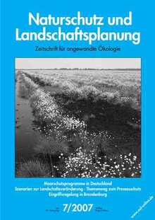 Cover Naturschutz und Landschaftsplanung 07/2007