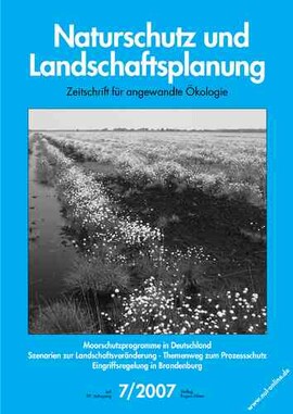 Cover Naturschutz und Landschaftsplanung 07/2007