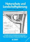 Cover Naturschutz und Landschaftsplanung 08/2007