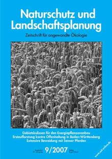 Cover Naturschutz und Landschaftsplanung 09/2007