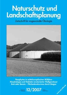 Cover Naturschutz und Landschaftsplanung 12/2007