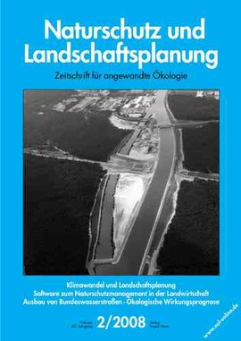 Cover Naturschutz und Landschaftsplanung 02/2008