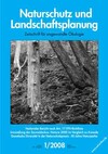 Cover Naturschutz und Landschaftsplanung 01/2008