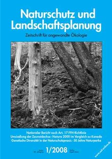 Cover Naturschutz und Landschaftsplanung 01/2008