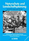 Cover Naturschutz und Landschaftsplanung 03/2008