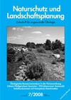 Cover Naturschutz und Landschaftsplanung 07/2008