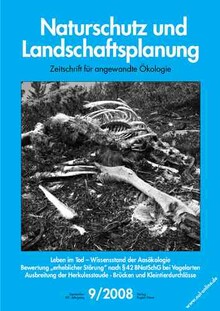 Cover Naturschutz und Landschaftsplanung 09/2008